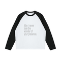 may i never lose the wonder | raglan
