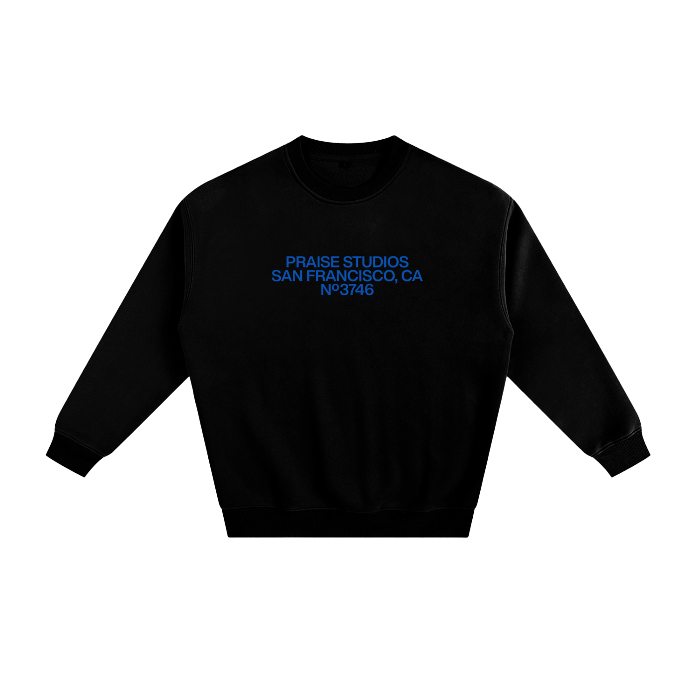 praise studios | fleece crewneck