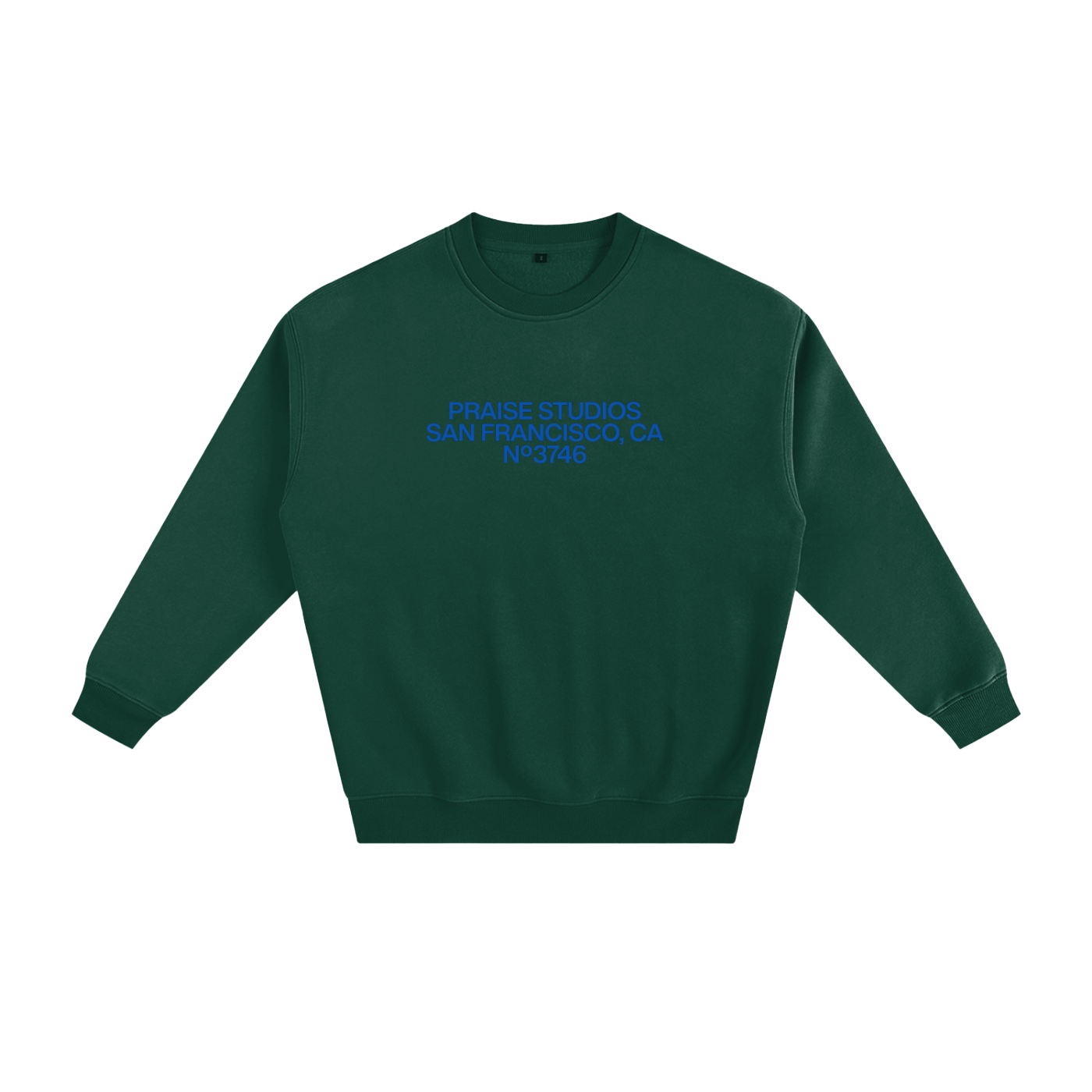 praise studios | fleece crewneck