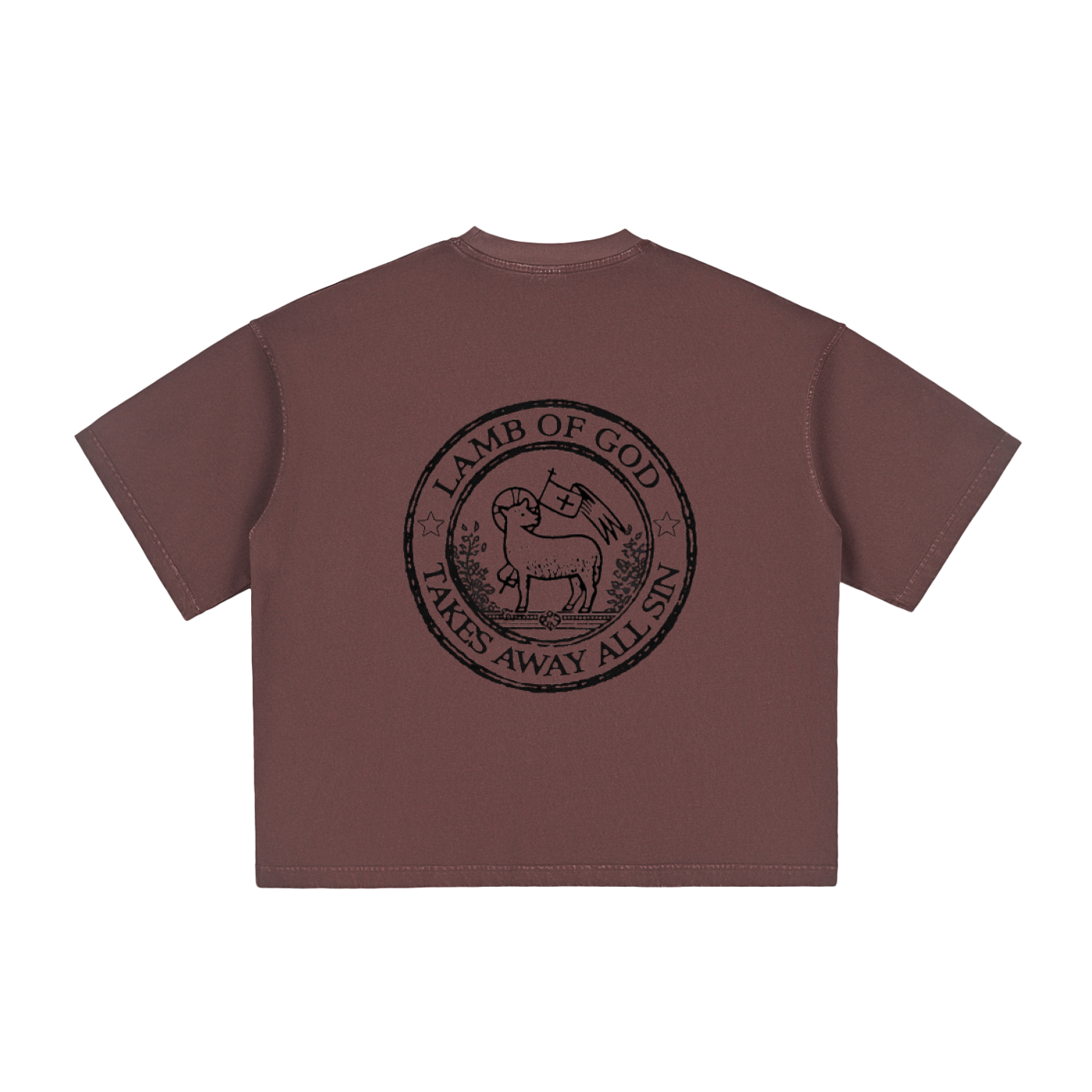 lamb of god | boxy tee