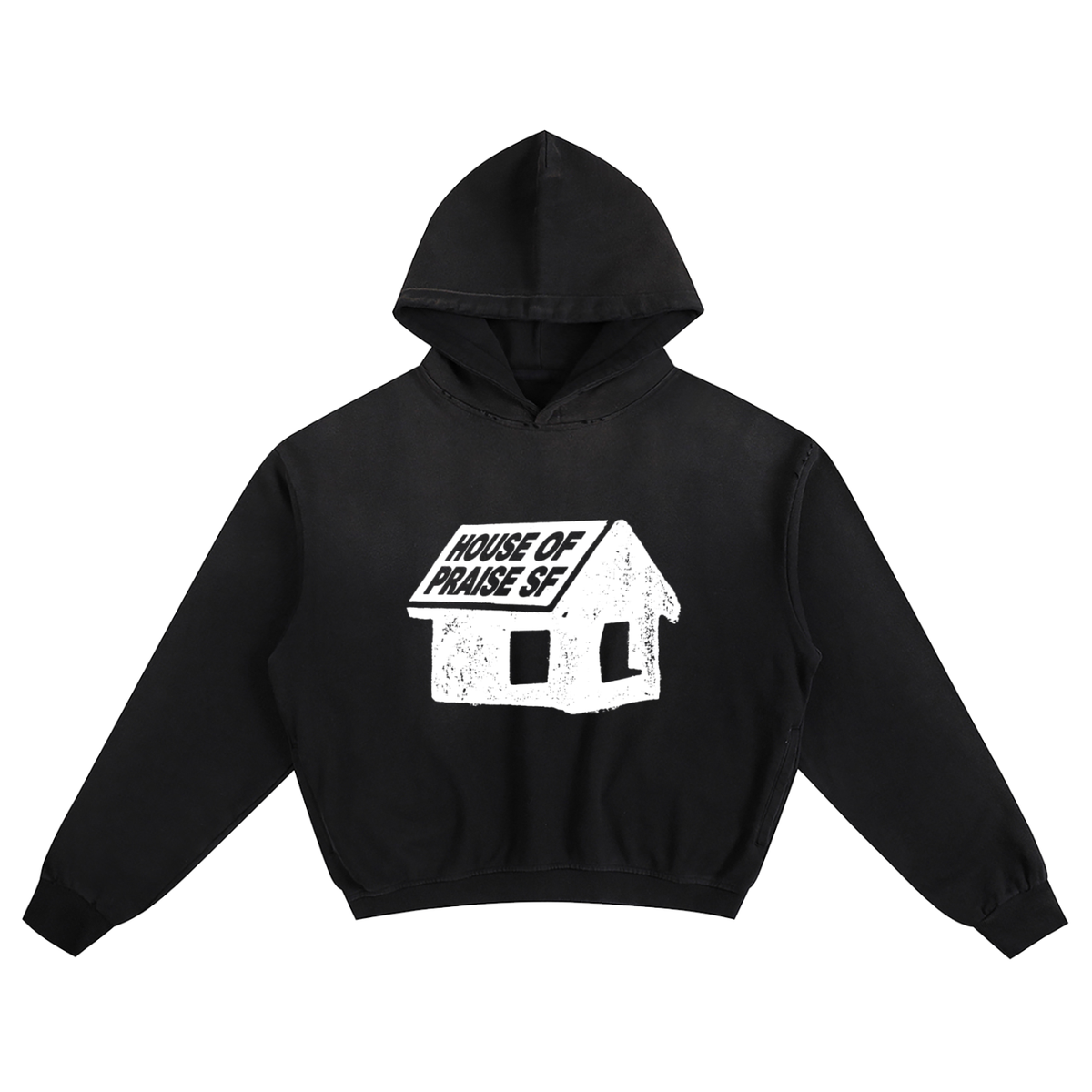 1 YEAR | sunfade boxy hoodie