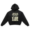 jesus be the name | sunfade boxy hoodie
