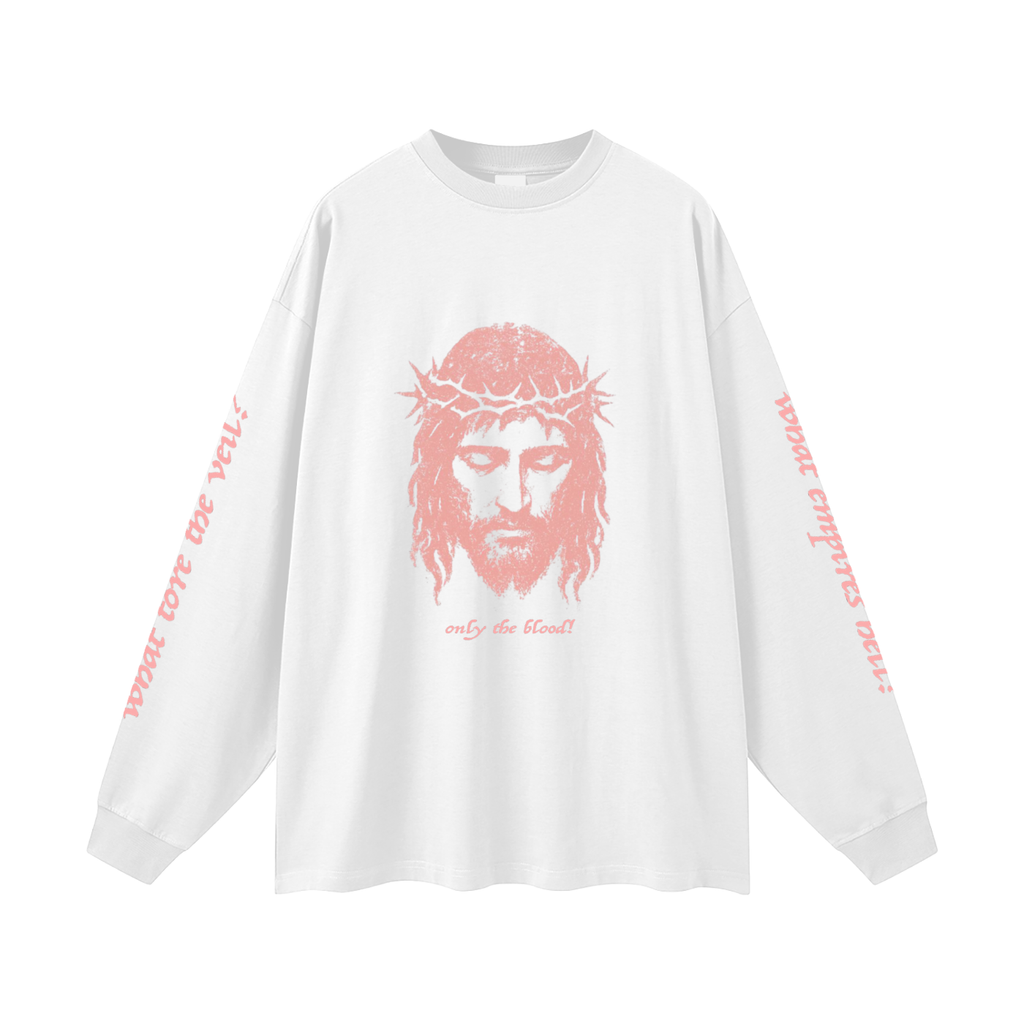 only the blood | oversized long sleeve