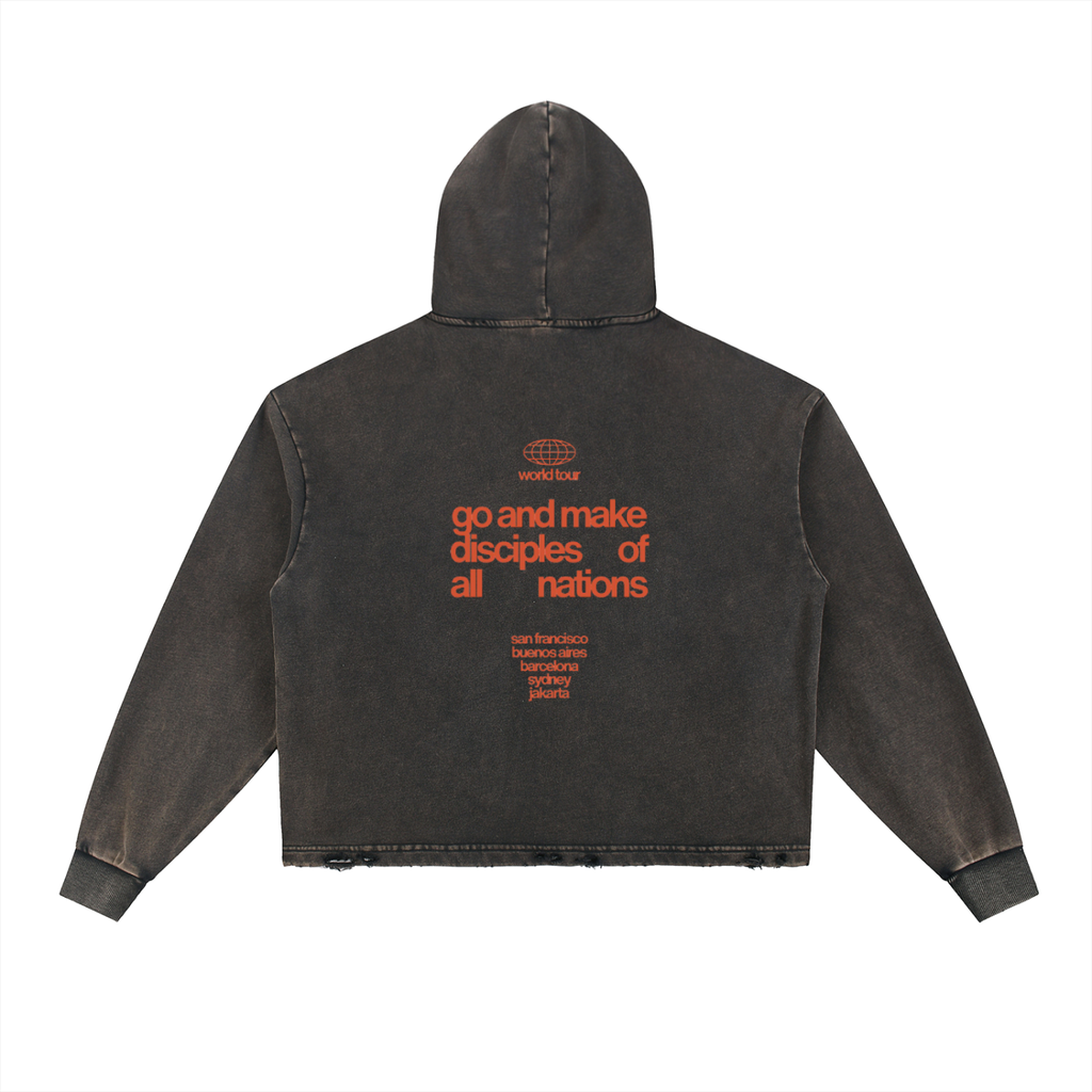 make make disciples of all nations | distressed boxy