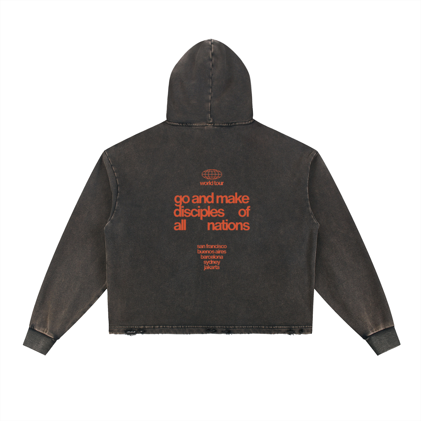 make make disciples of all nations | distressed boxy