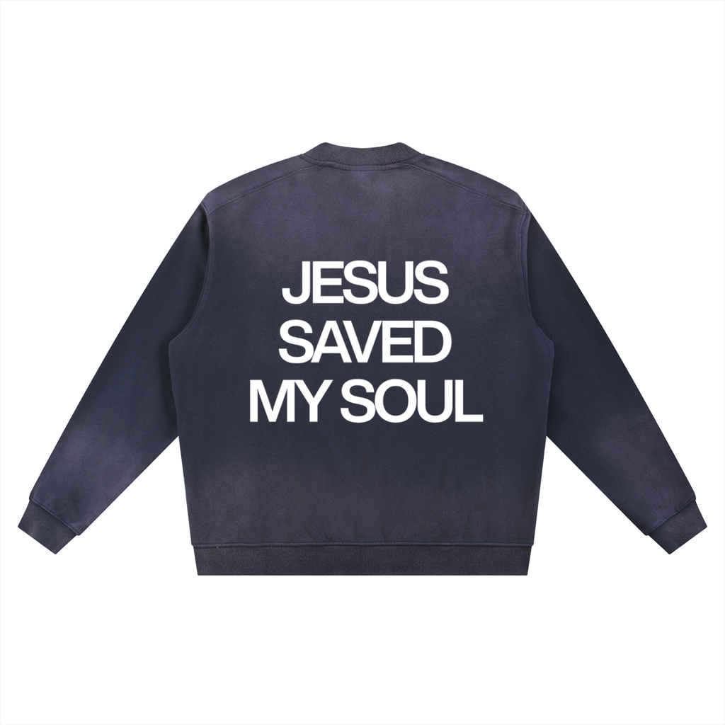 jesus saved my soul | baseball jacket