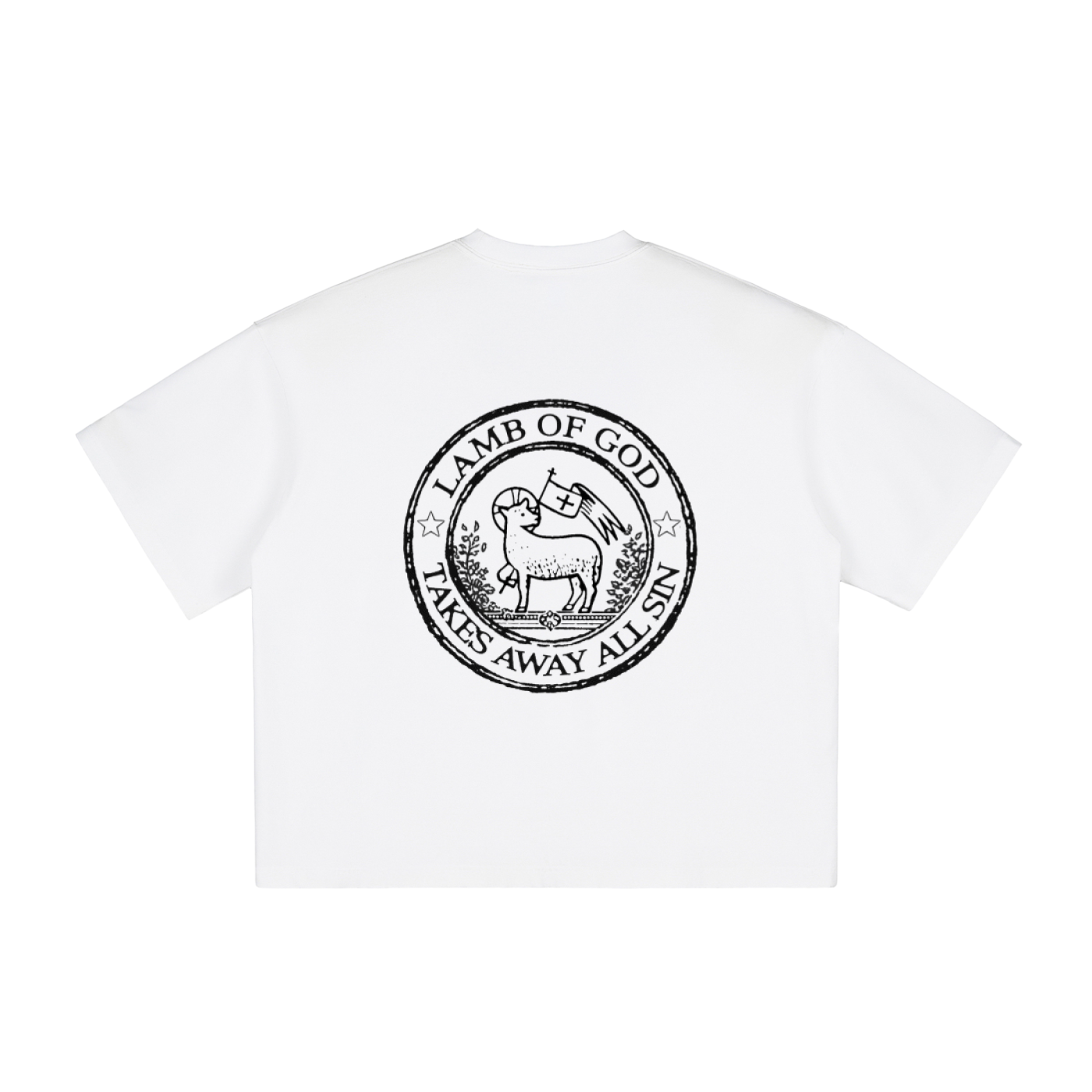 lamb of god | boxy tee