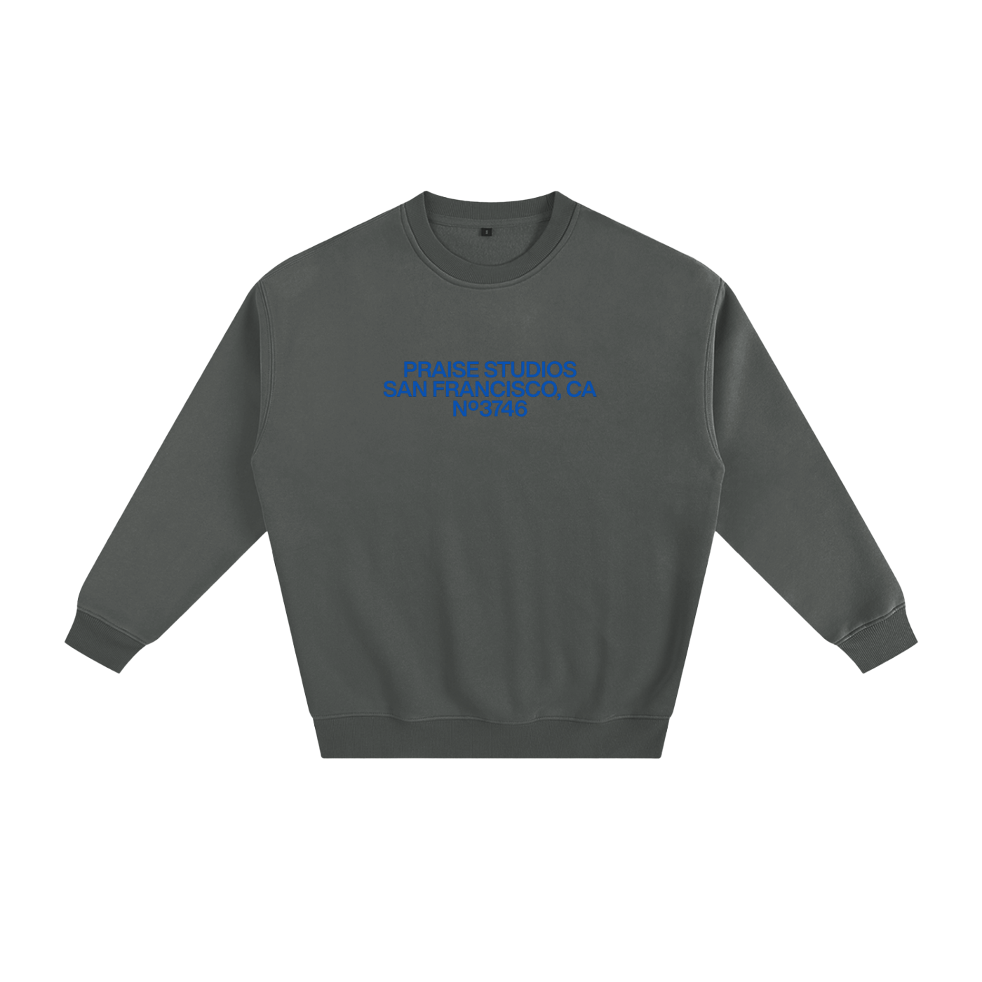 praise studios | fleece crewneck