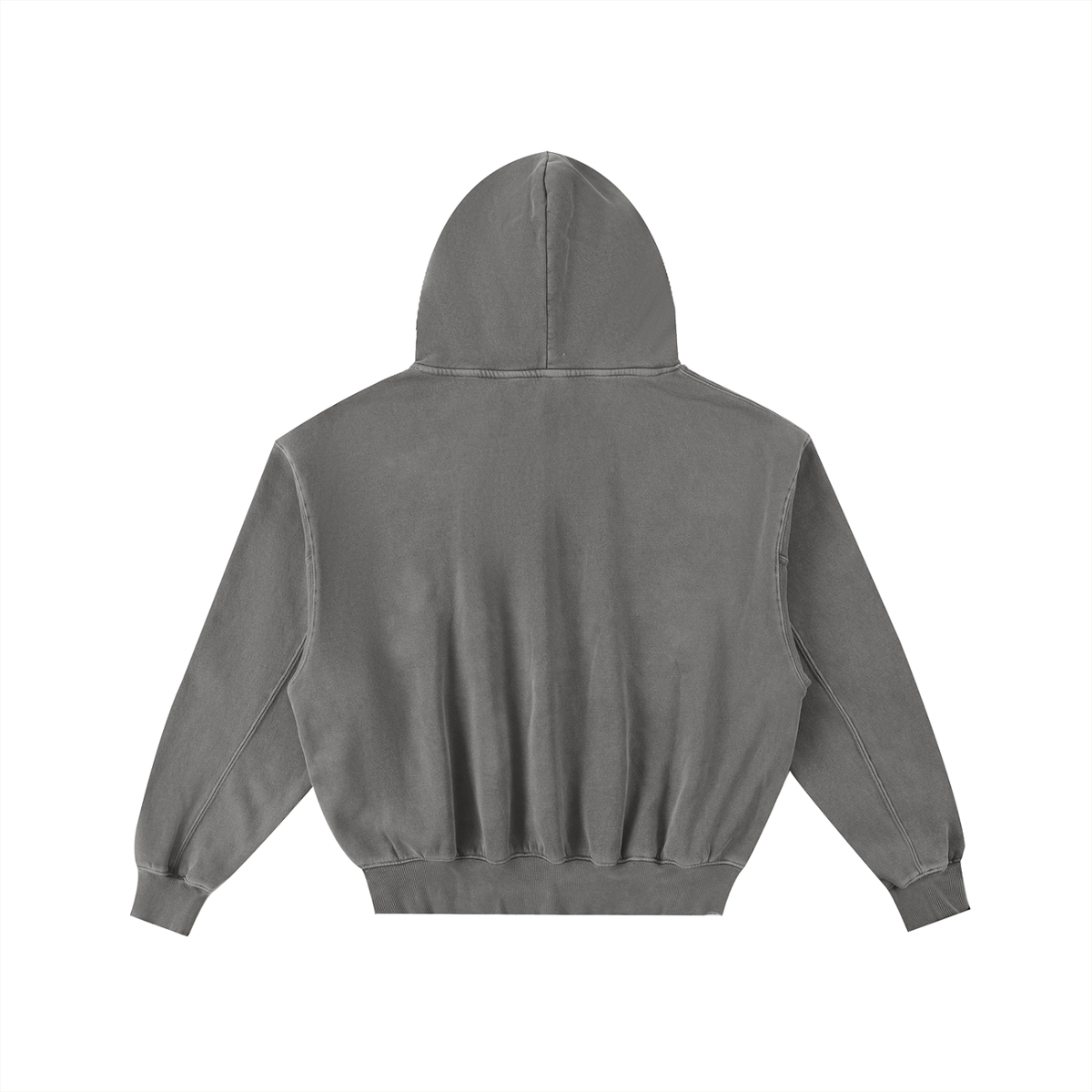 JLY EMBROIDERY | frayed hoodie