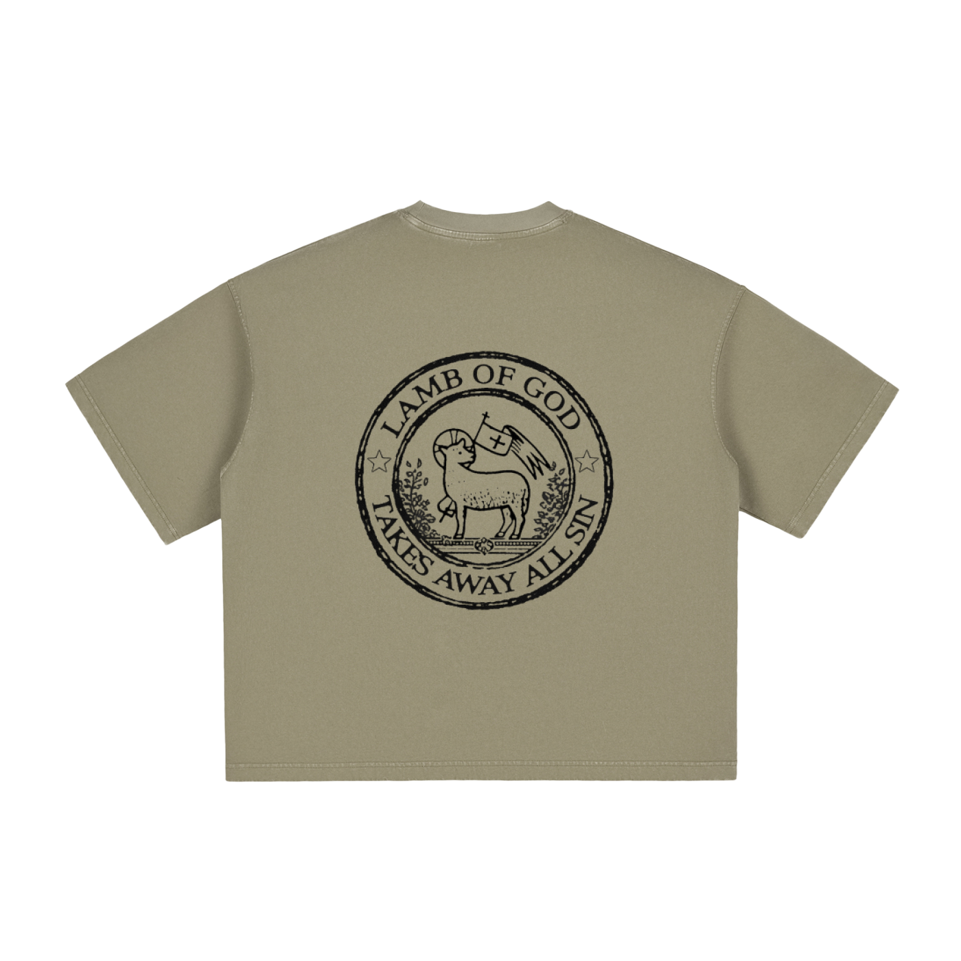 lamb of god | boxy tee