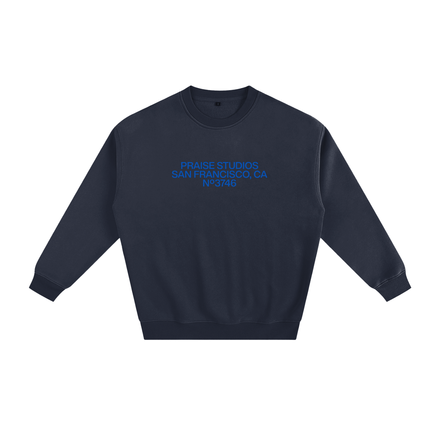 praise studios | fleece crewneck