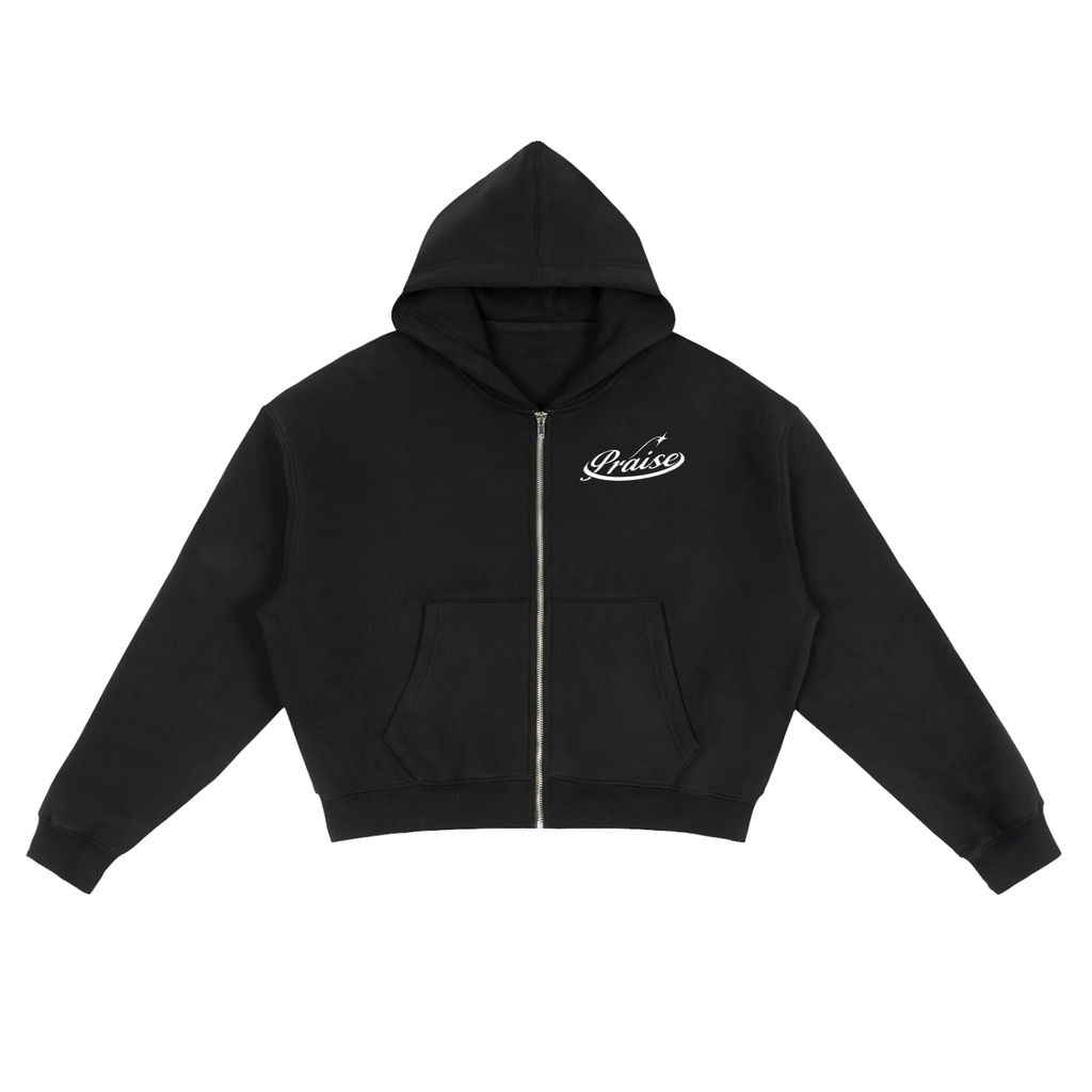 praise | boxy zip up