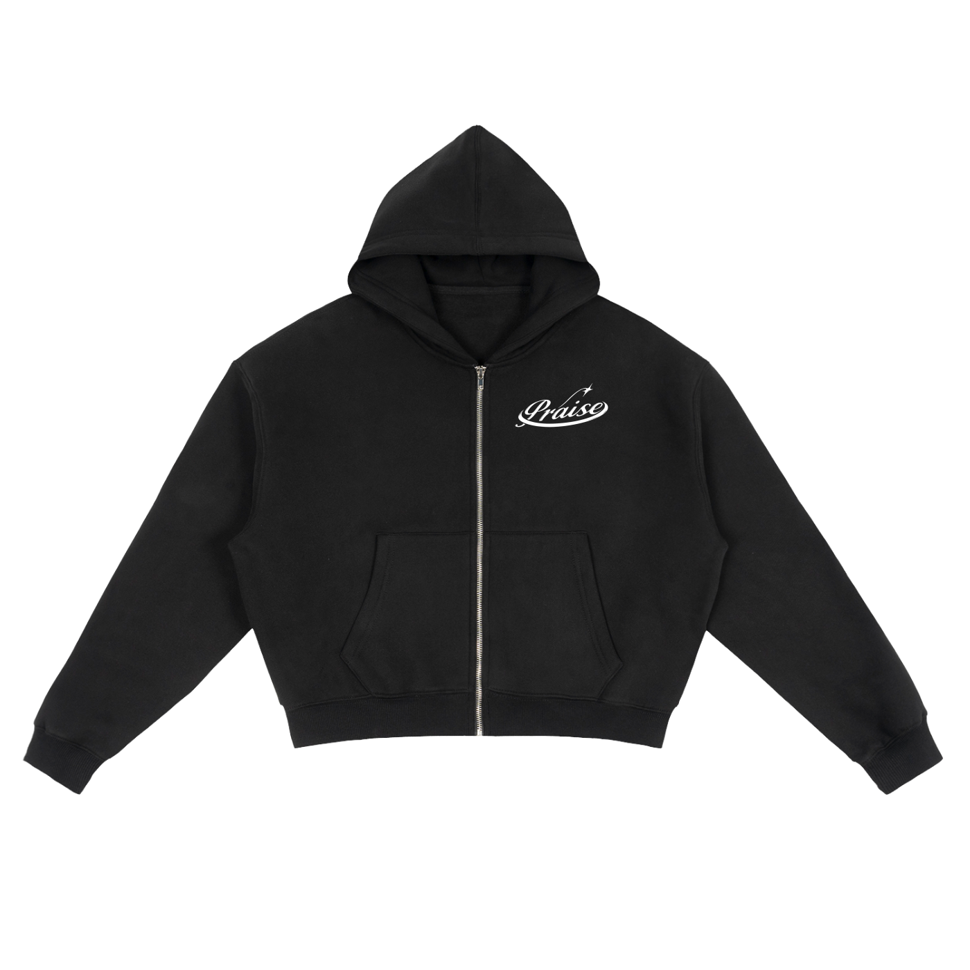 praise | boxy zip up