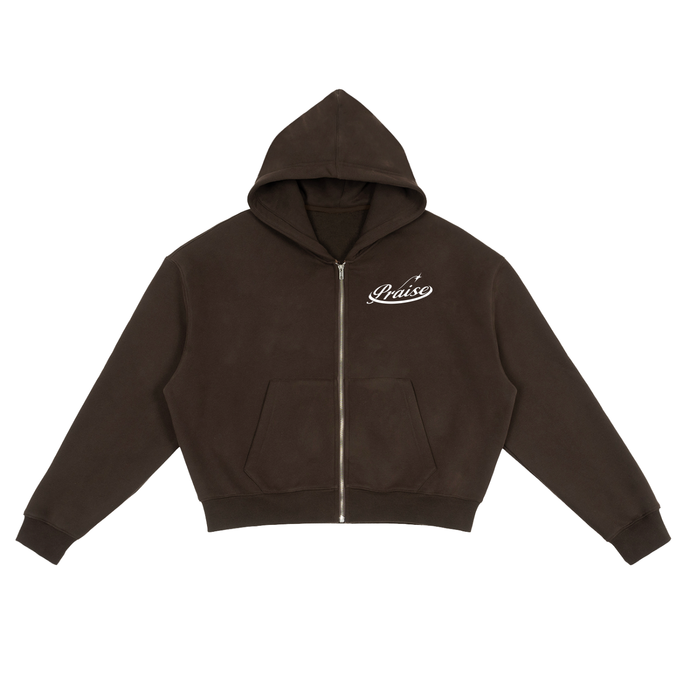 praise | boxy zip up