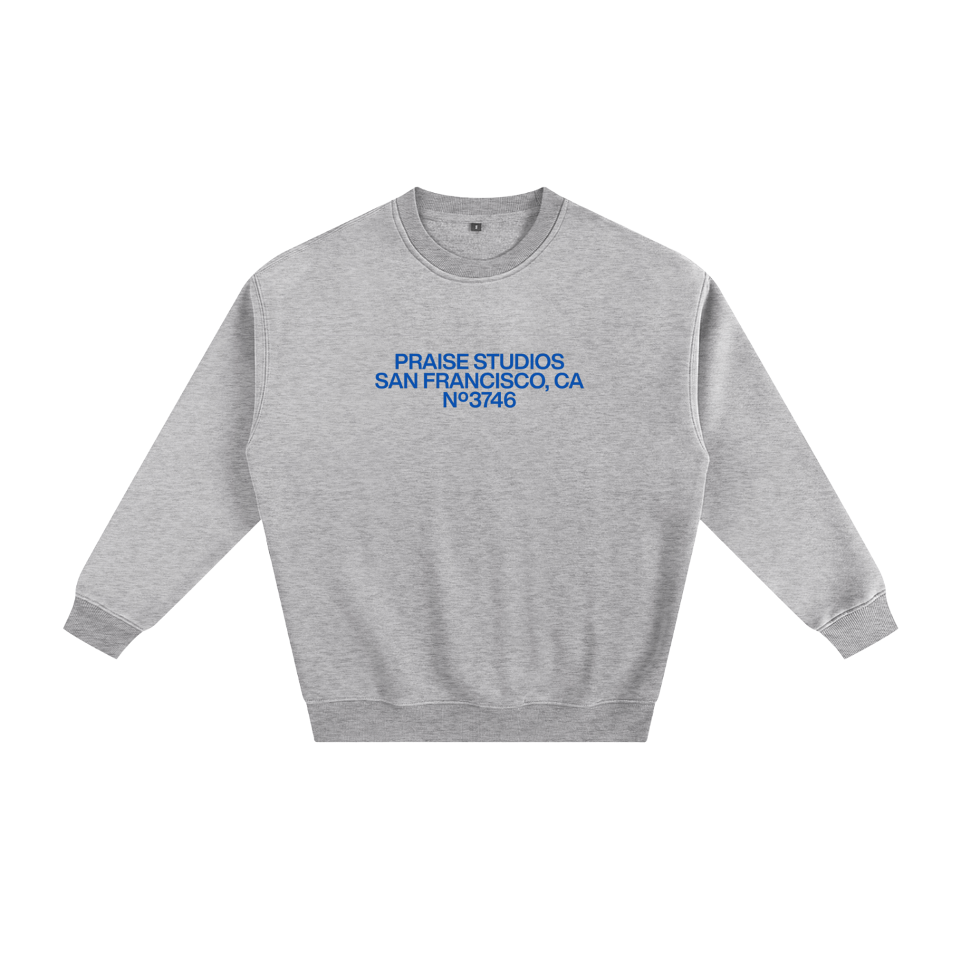 praise studios | fleece crewneck