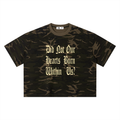 did not our hearts burn? | camo boxy