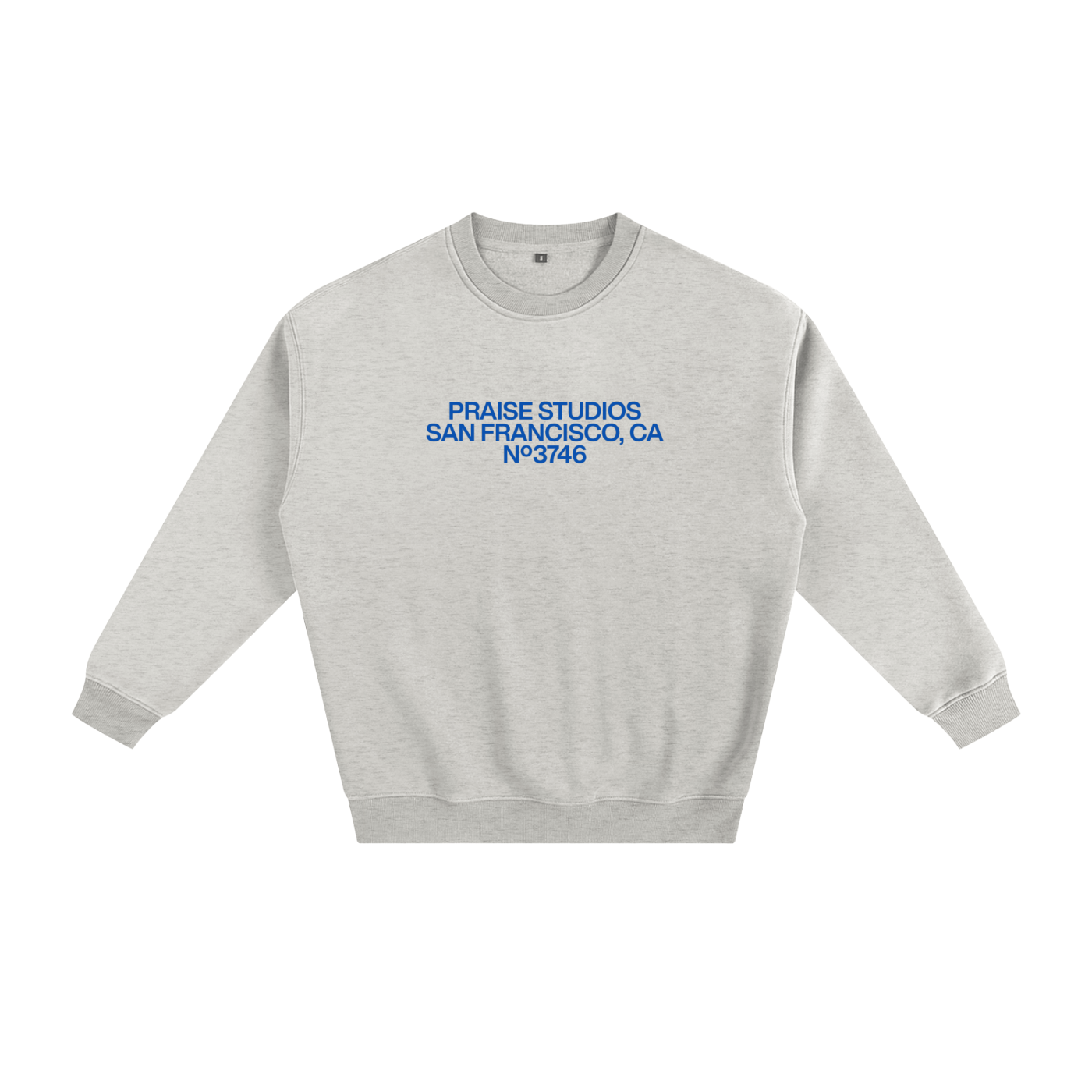 praise studios | fleece crewneck