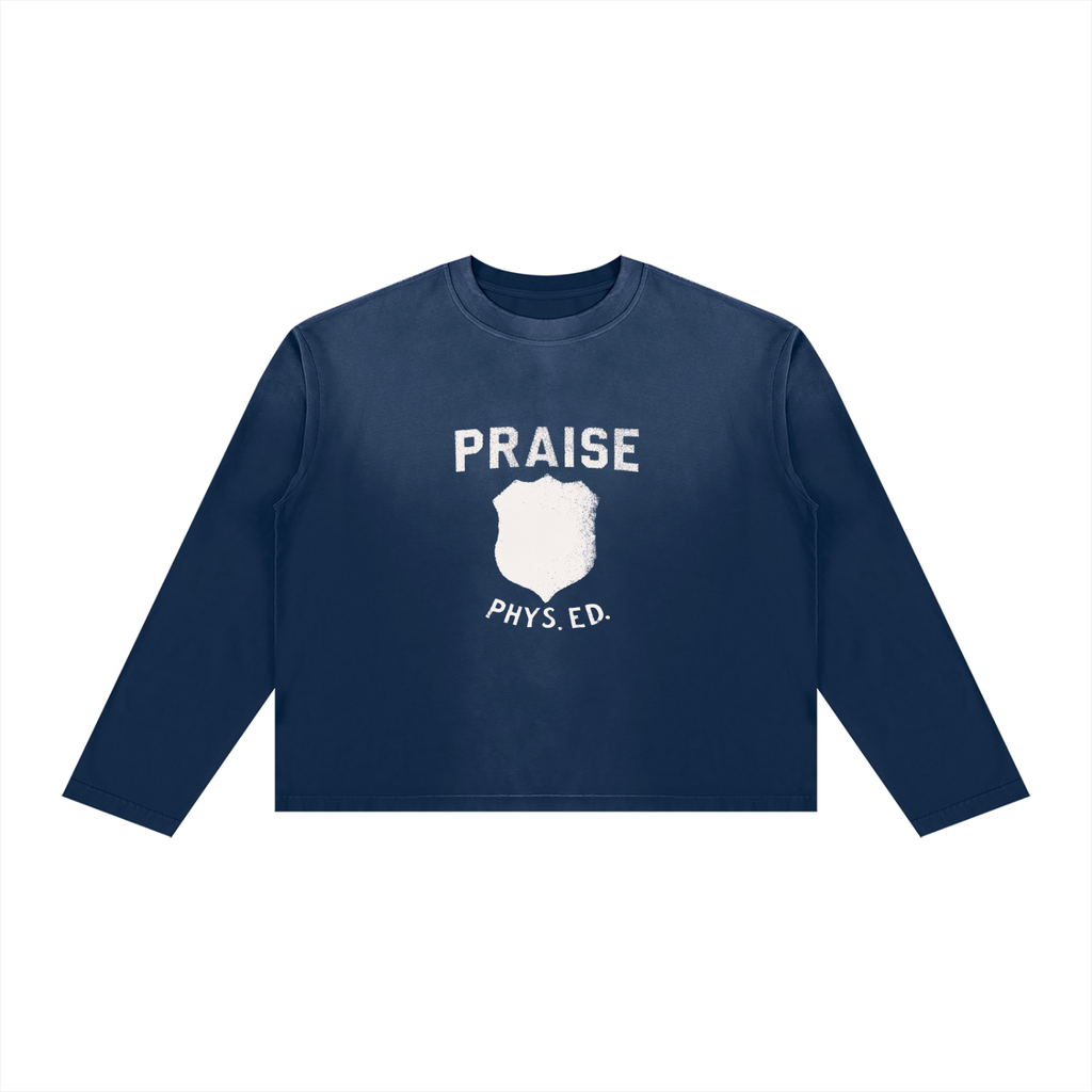 praise phys ed. | boxy longsleeve