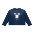 praise phys ed. | boxy longsleeve