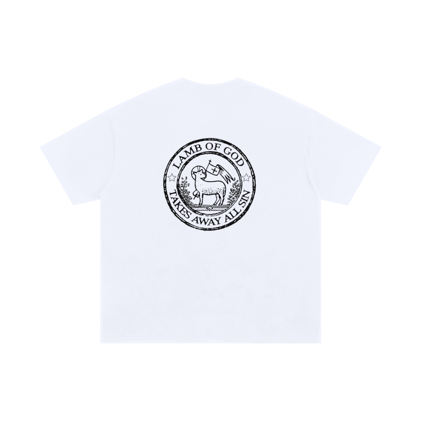 lamb of god | oversized tee