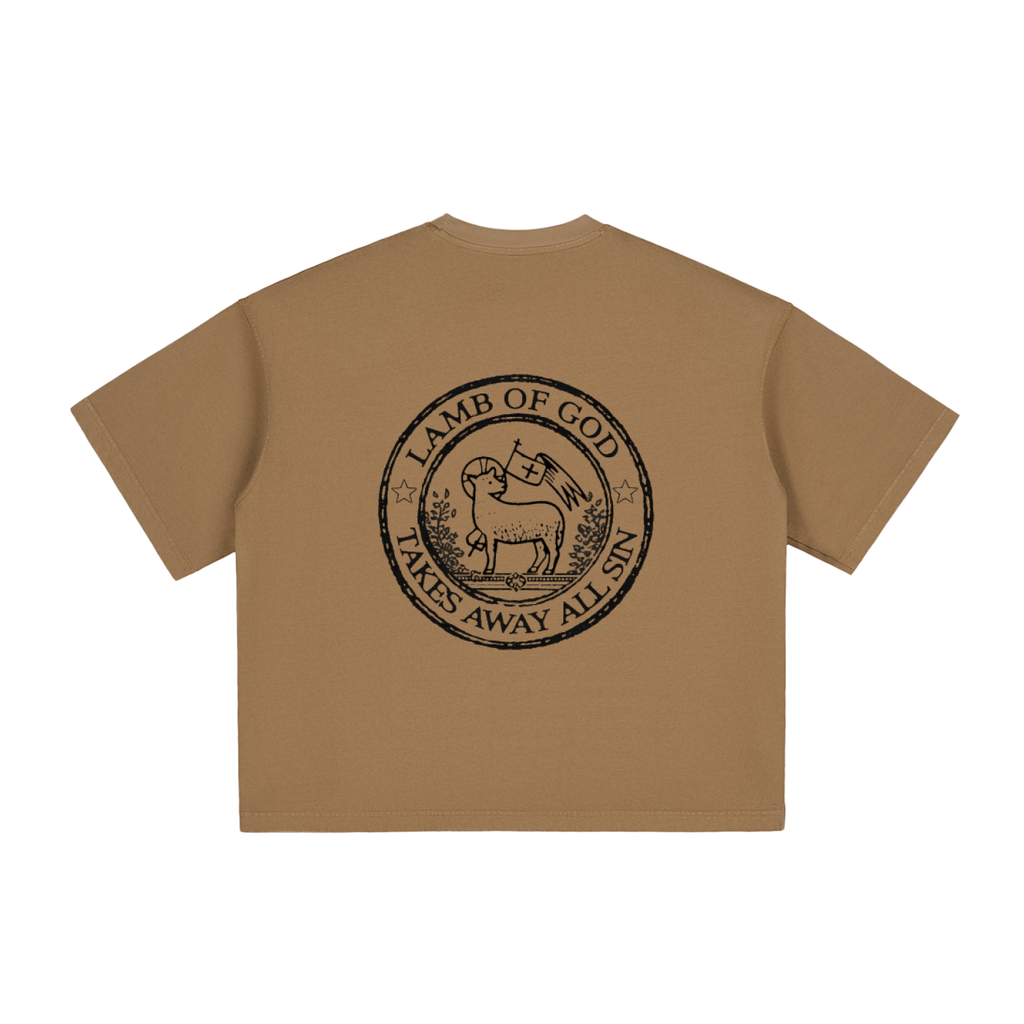 lamb of god | boxy tee