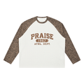 praise athletic dept. | leopard raglan