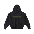praise studios co. | frayed embroidered hoodie